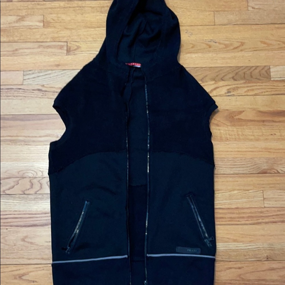 Prada zippered vest